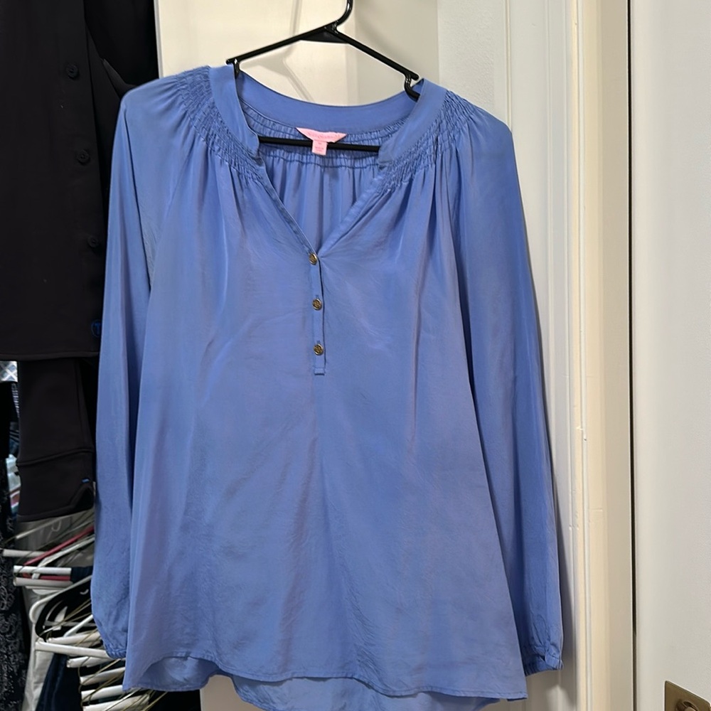 Lilly Pulitzer silk blouse
